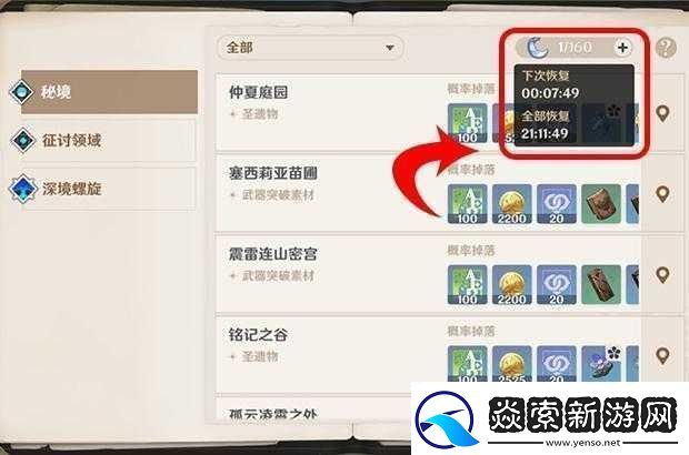 原神浓缩树脂详解