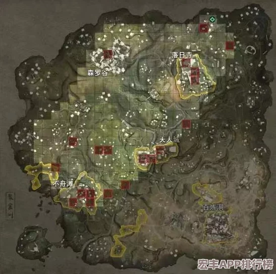 永劫无间全图探索