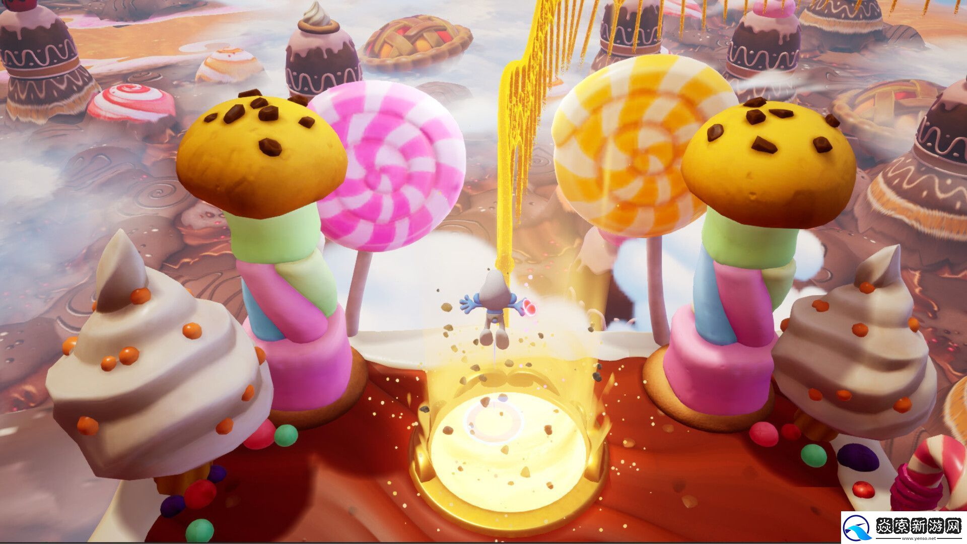 经典动画改编平台解谜冒险游戏蓝精灵