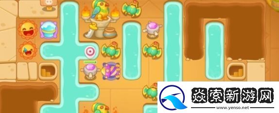 保卫萝卜4法老归来第96关怎么通关