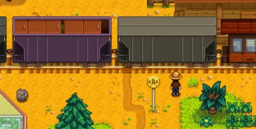 探索星露谷物语中隐秘的铁轨布局