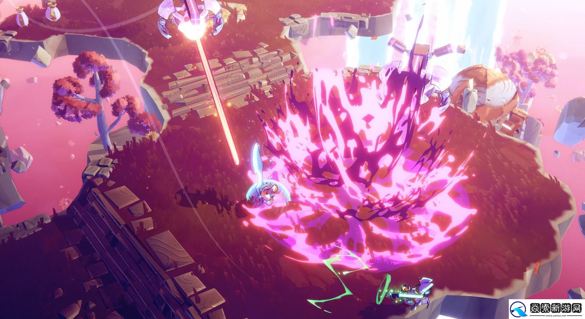 动作类肉鸽游戏风中行者现已推出抢先体验版