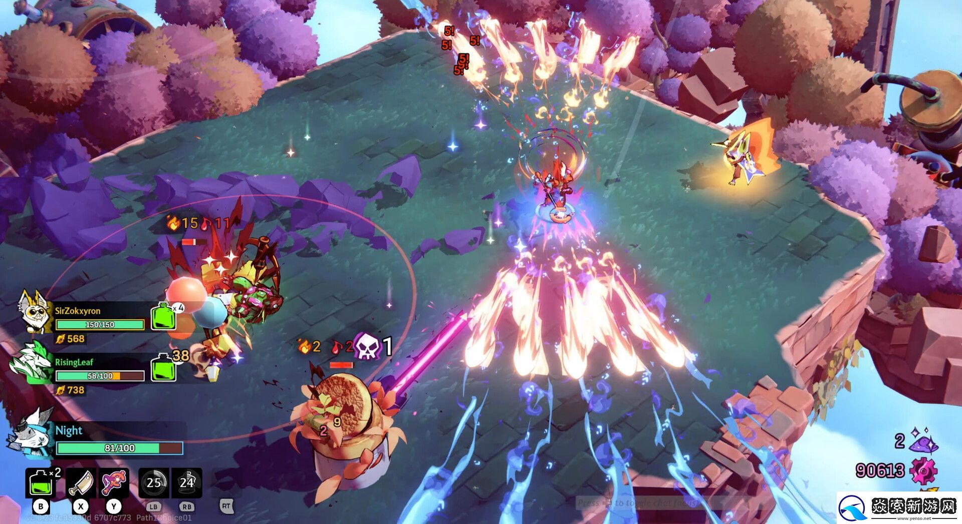 动作类肉鸽游戏风中行者现已推出抢先体验版