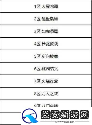 鸿图之下iOS与安卓互通测试服务器规则介绍