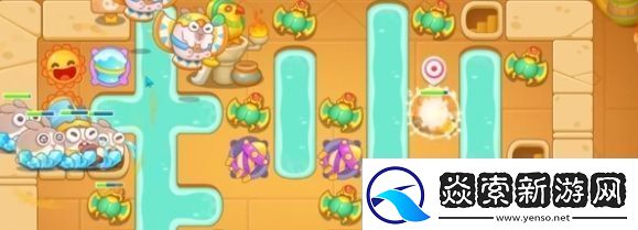 保卫萝卜4法老归来第96关怎么通关