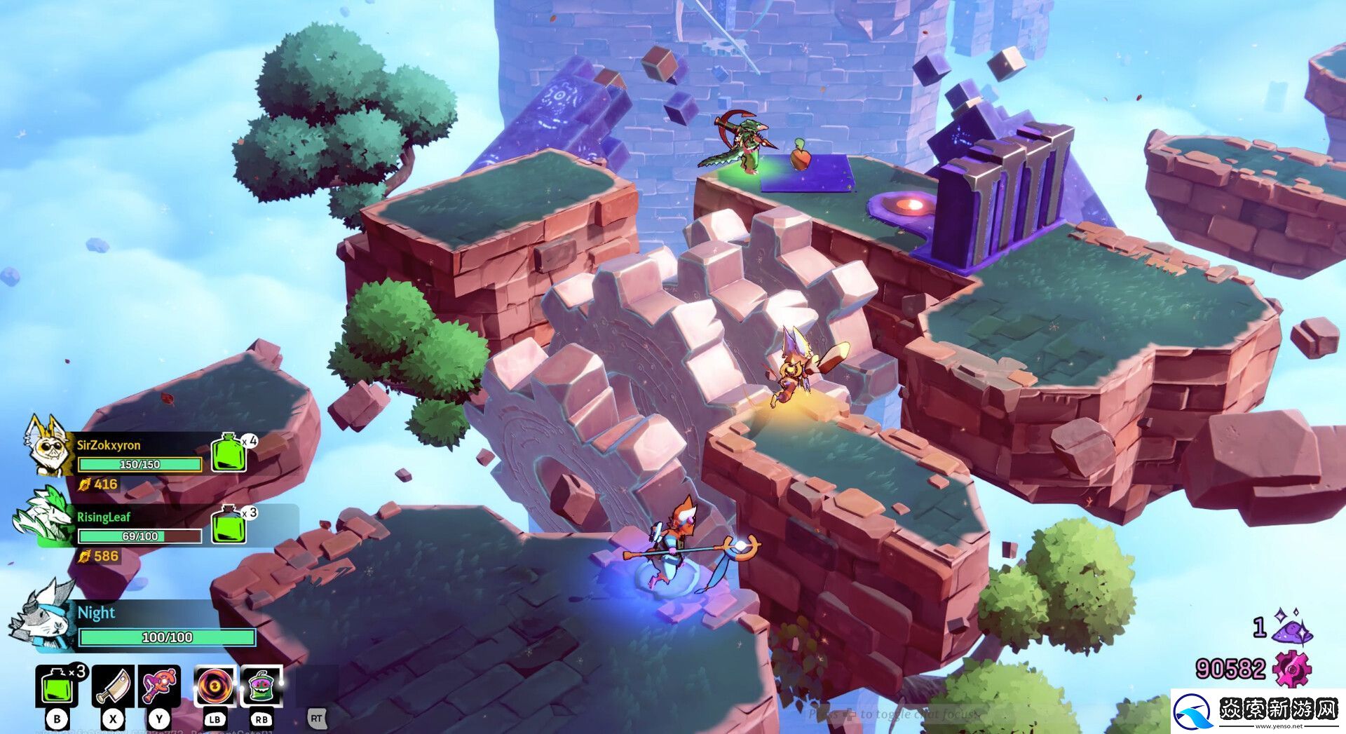 动作类肉鸽游戏风中行者现已推出抢先体验版