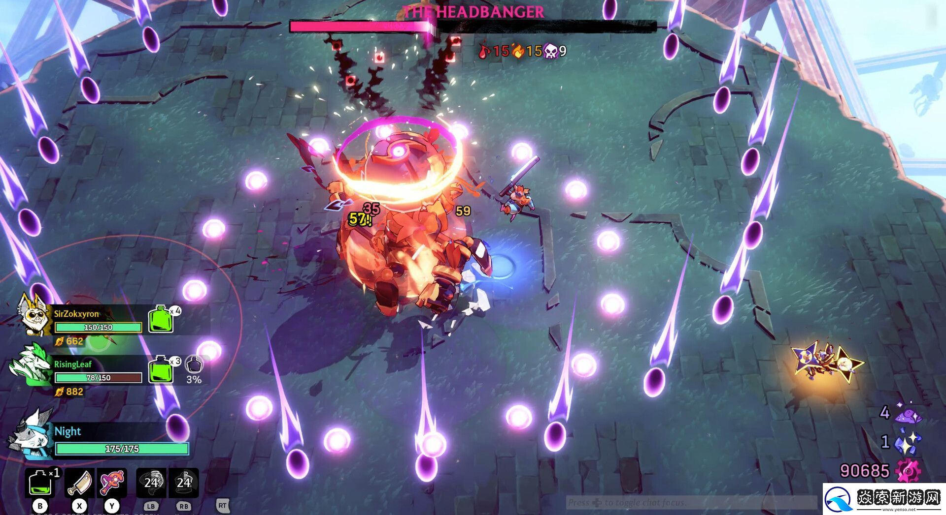 动作类肉鸽游戏风中行者现已推出抢先体验版