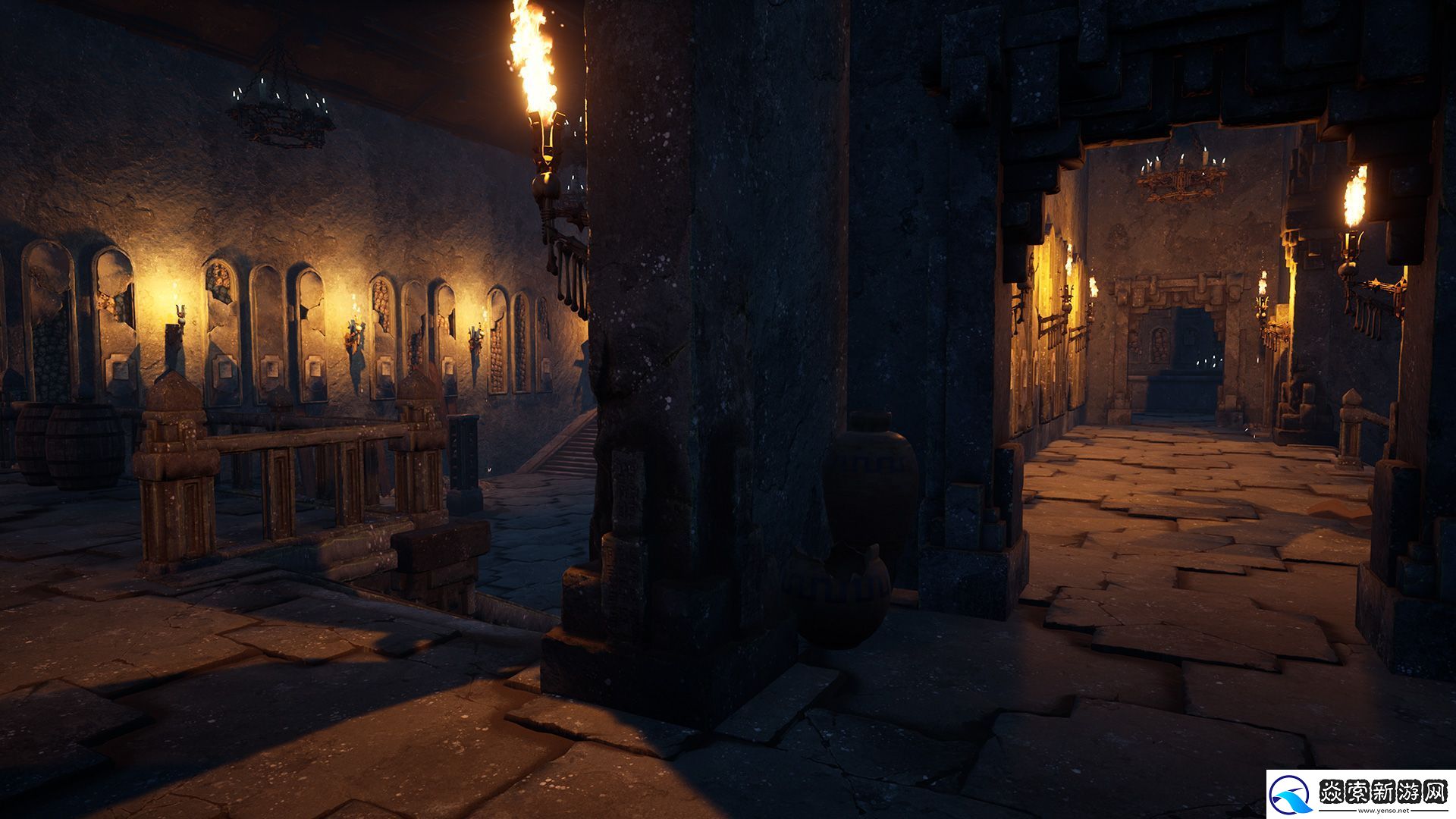 帝国神话波斯文明DLC古墓、蜘蛛洞穴场景曝光