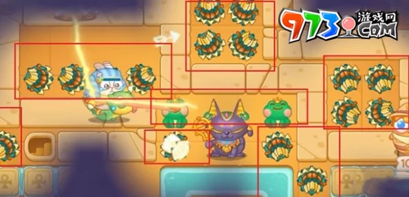 保卫萝卜4法老归来第76关迷雾模式全攻略