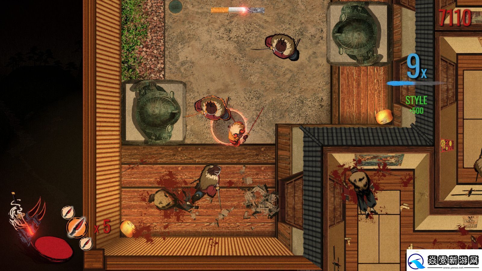 动作游戏疯狂武士Steam页面上线明年10月发售