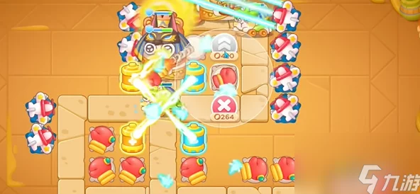 保卫萝卜4法老归来第76关迷雾模式全攻略