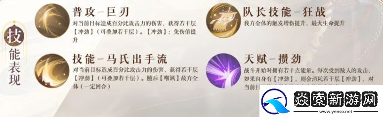 如鸢马超技能怎么样