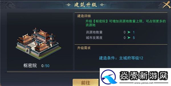 飓风三国建筑升级教程/飓风三国建筑开荒攻略