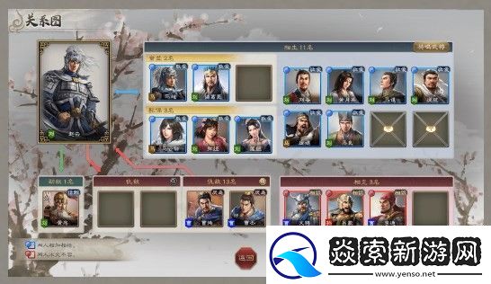 三国志8重制版关系图与亲密度介绍
