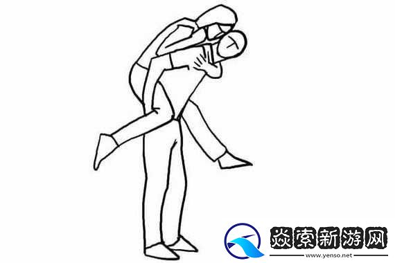 两个人一前一后