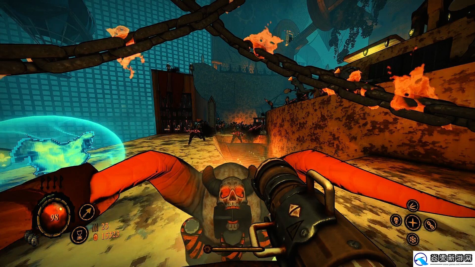 第一人称复古风格射击游戏饮魔人现已正式推出