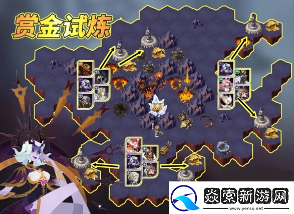 剑与远征诡诈魔女赏金试炼阵容怎么搭配