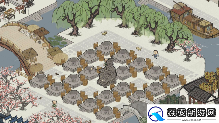 江南百景图水井布局攻略