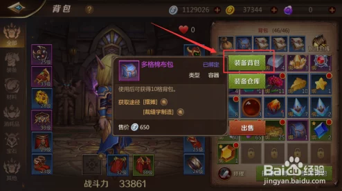 全面探索神仙道命格背包