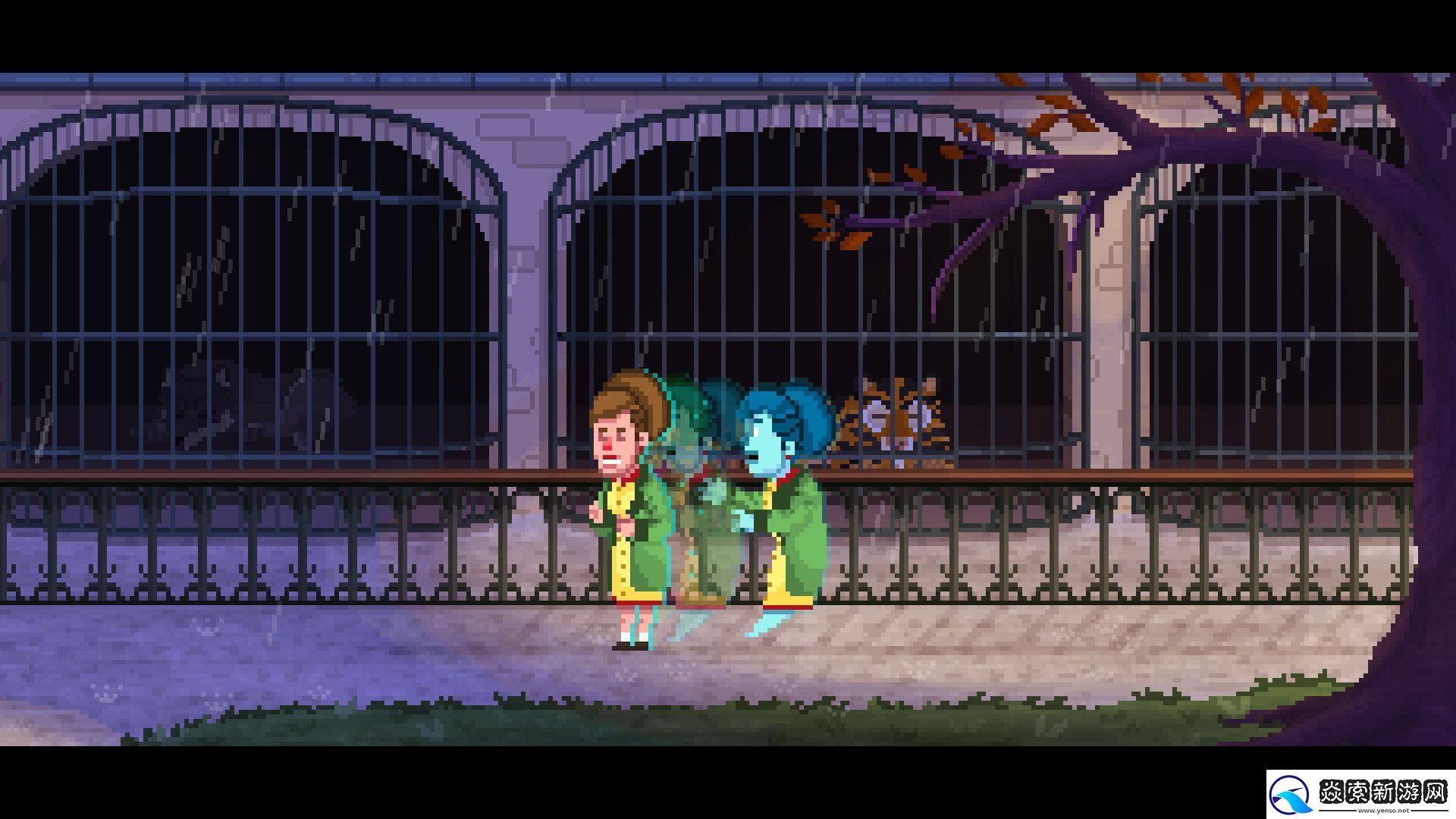 像素风喜剧冒险游戏来生的阴影现已在Steam平台推出试玩Demo