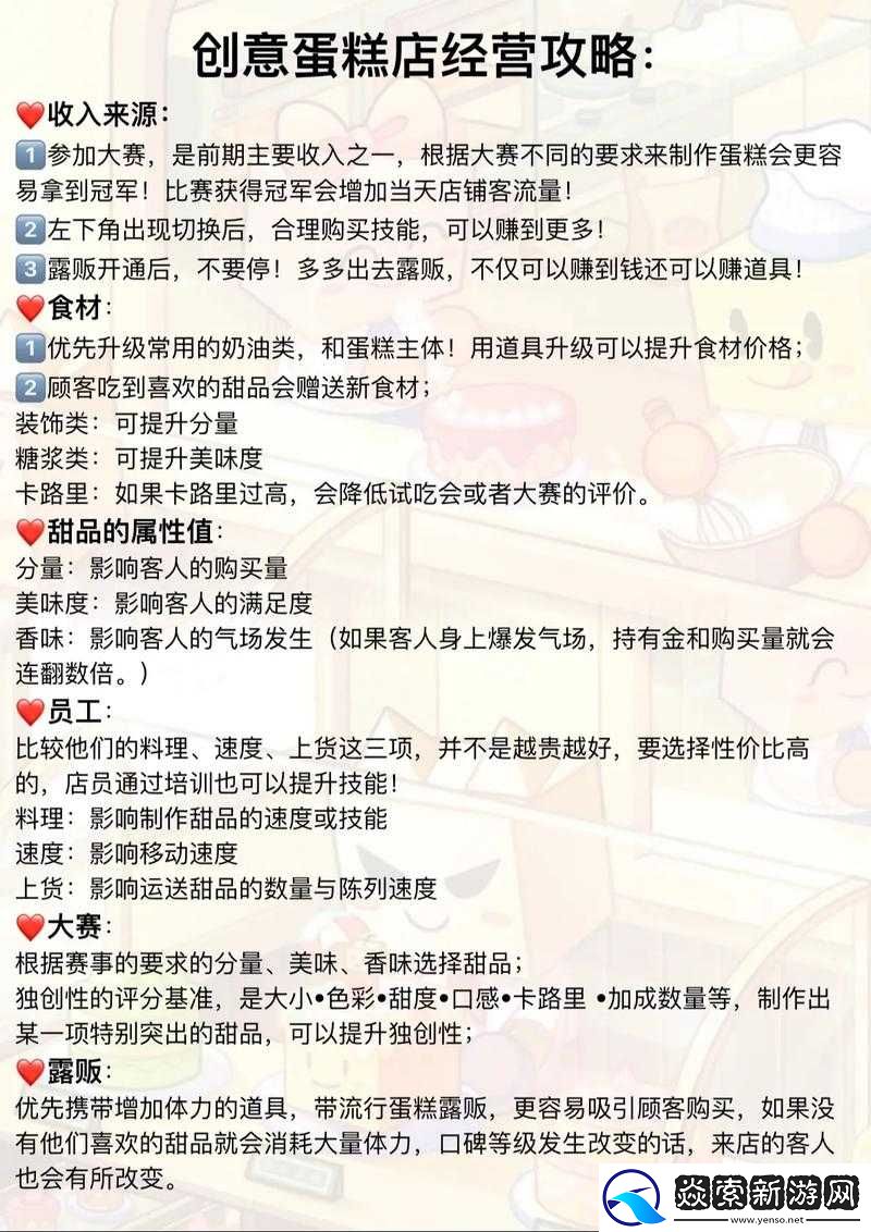 创意蛋糕店独创性提升秘籍