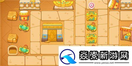 保卫萝卜4法老归来第28关攻略