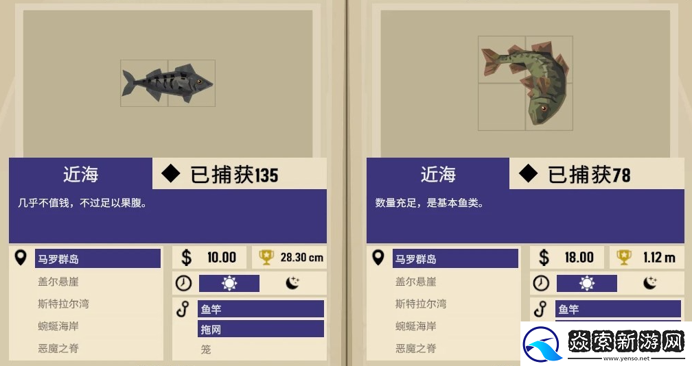 渔帆暗涌各海域鱼类分布特点说明