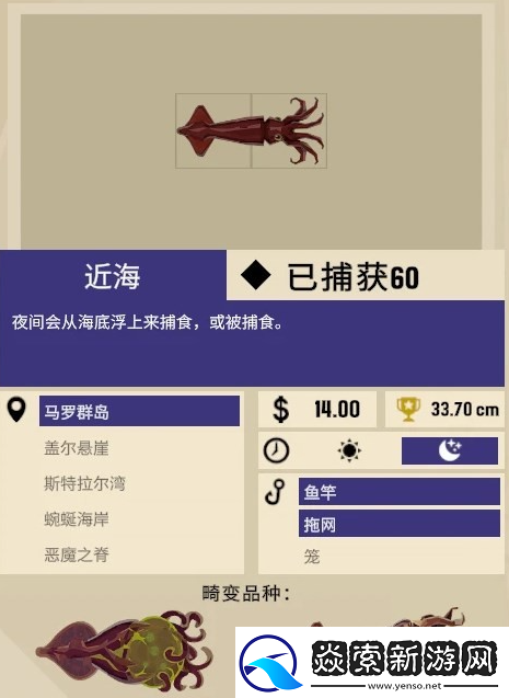 渔帆暗涌各海域鱼类分布特点说明