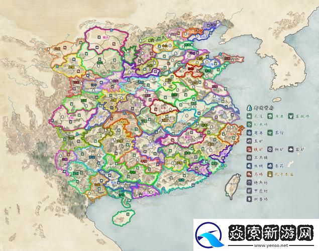 “三国全面战争”朝廷势力