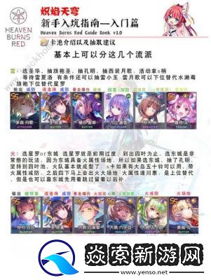 炽焰天穹樋口圣华角色介绍