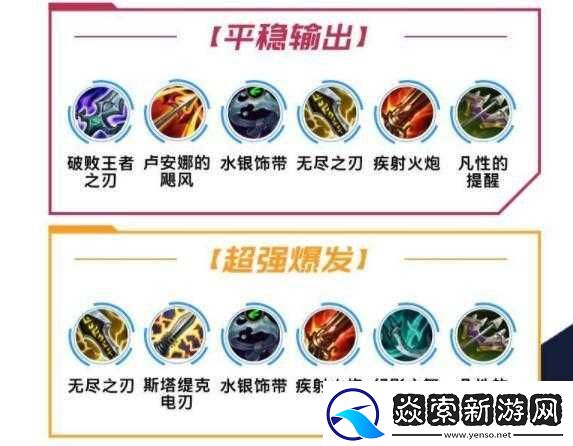 英雄联盟S12赛季寒冰射手英雄最新出装顺序攻略
