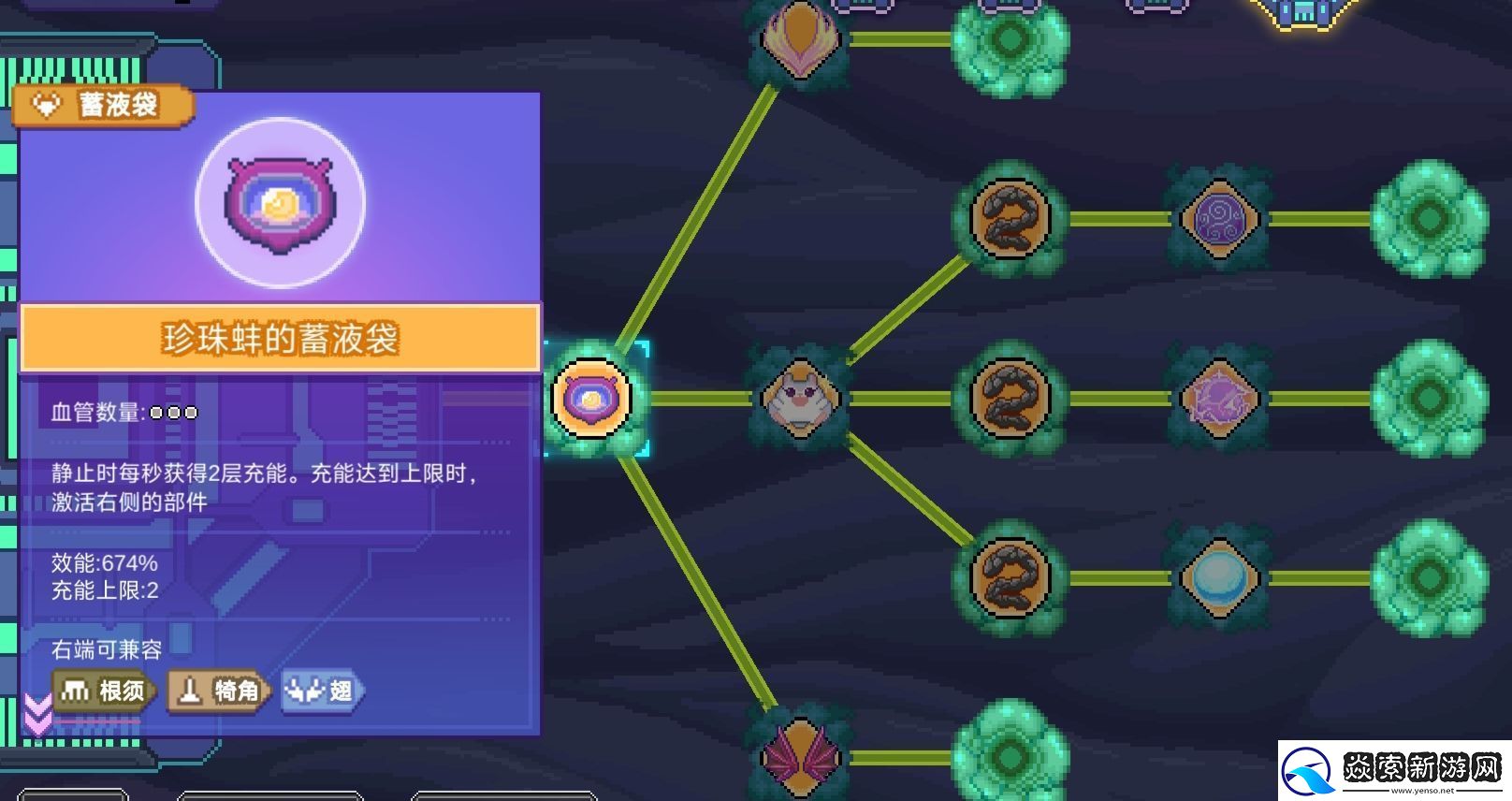 生物原型子嗣互连流怎么玩