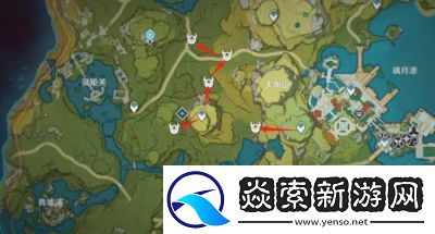 原神幽灯蕈采集路线与采集点