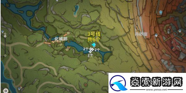 原神劫波莲采集位置分享