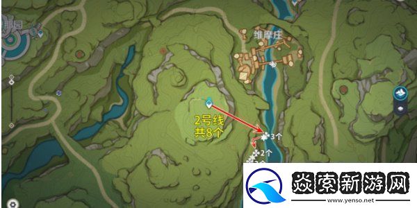 原神劫波莲采集位置分享