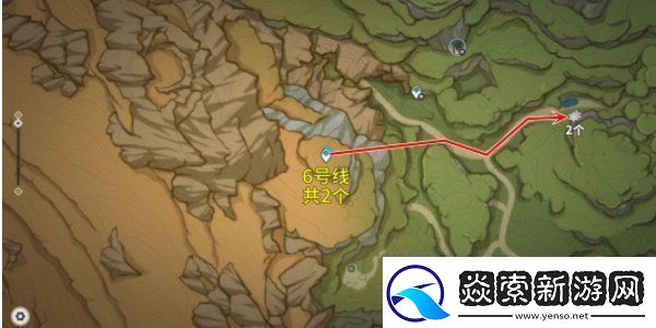 原神劫波莲采集位置分享