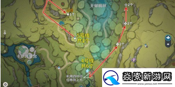 原神劫波莲采集位置分享