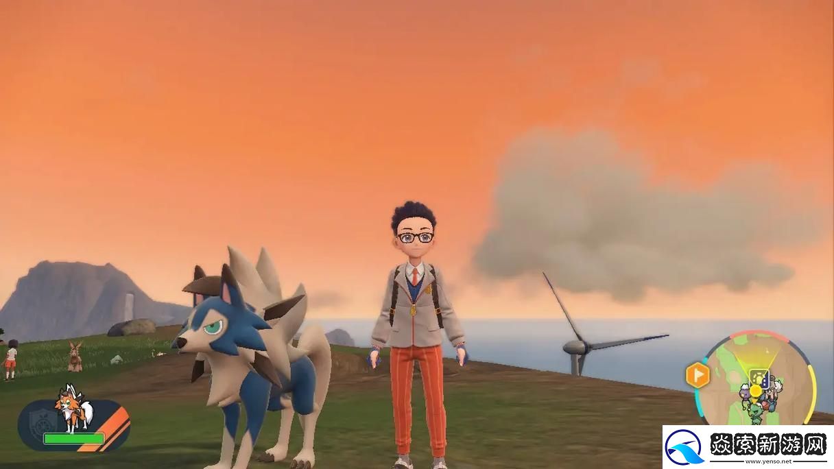 “朱紫鬃岩狼人”