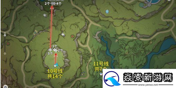 原神劫波莲采集位置分享