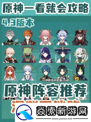 原神低金强队阵容推荐
