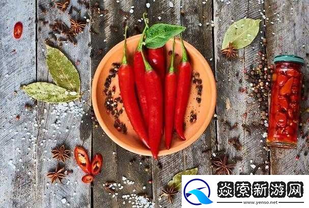 成品大香伊煮和小辣椒的烹饪及调味用途