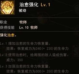 地城之光牧师进阶