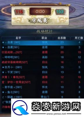 诛仙手游PK最强职业推荐