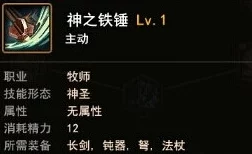 地城之光牧师进阶