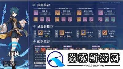 原神行秋几命比较好