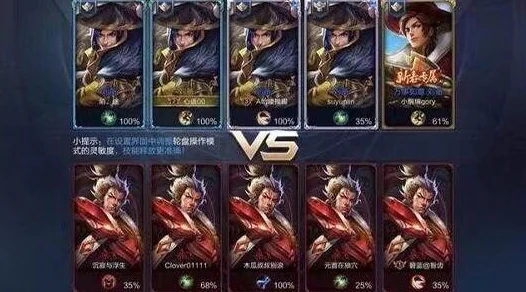 王者荣耀深度对比