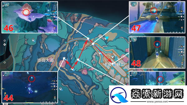 原神旧日之海水神瞳位置大全一览/原神旧日之海水神瞳在哪