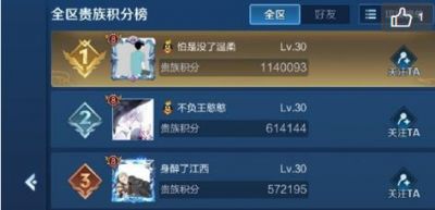 贵族9王者需要充值多少金额