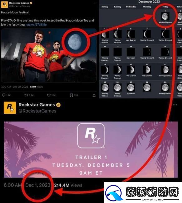 显微镜看消息GTA6玩家猜测R星暗示新预告将公开