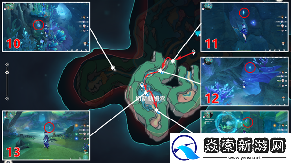 原神旧日之海水神瞳位置大全一览/原神旧日之海水神瞳在哪